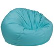 Flash Furniture Oversized Bean Bag Chair in Mint Green