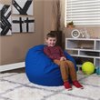 Flash Furniture Small Bean Bag Chair in Royal Blue