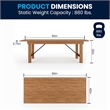 Flash Furniture 8'X40