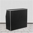 Flash Furniture Foldable Home Bar in Black Marble