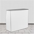 Flash Furniture 4' Laminate Foldable Bar In White