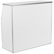 Flash Furniture 4' Laminate Foldable Bar In White