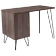 Flash Furniture Woodridge Writing Desk in Rustic