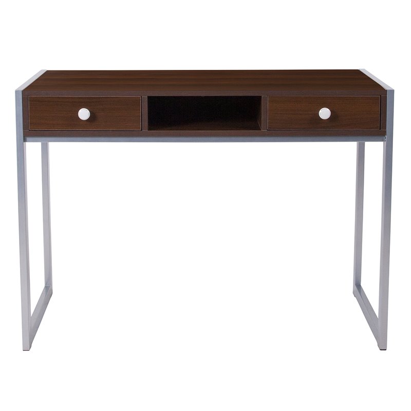 Flash Furniture Computer Desk In Dark Wood Grain Nan Nj Hd10165 Gg Computer Desk In Dark Wood Grain