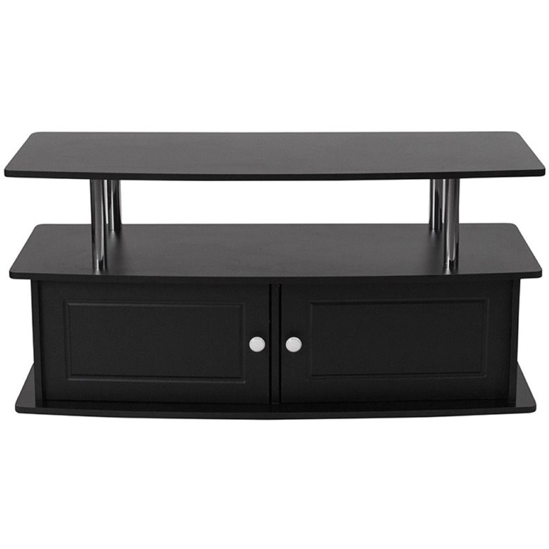 Flash Furniture 43" TV Stand in Black 889142215554 eBay
