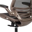 Flash Furniture Mid Back Swivel Office Chair in Black