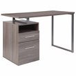 Flash Furniture Harwood Wooden Writing Desk in Light Ash