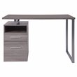 Flash Furniture Harwood Wooden Writing Desk in Light Ash