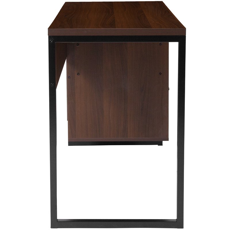 Flash Furniture Computer Desk in Rustic