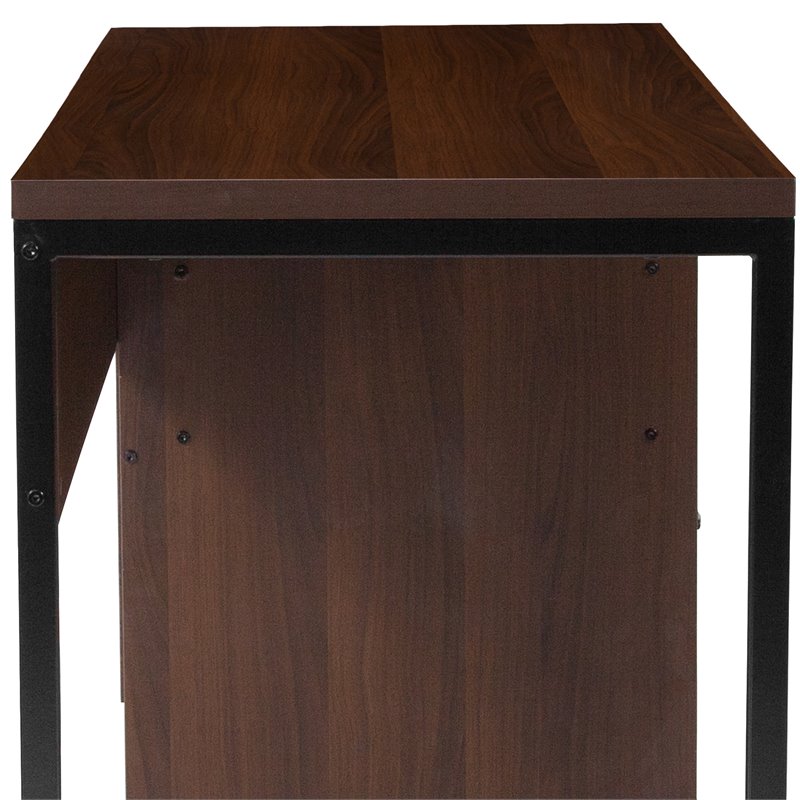 Flash Furniture Computer Desk in Rustic