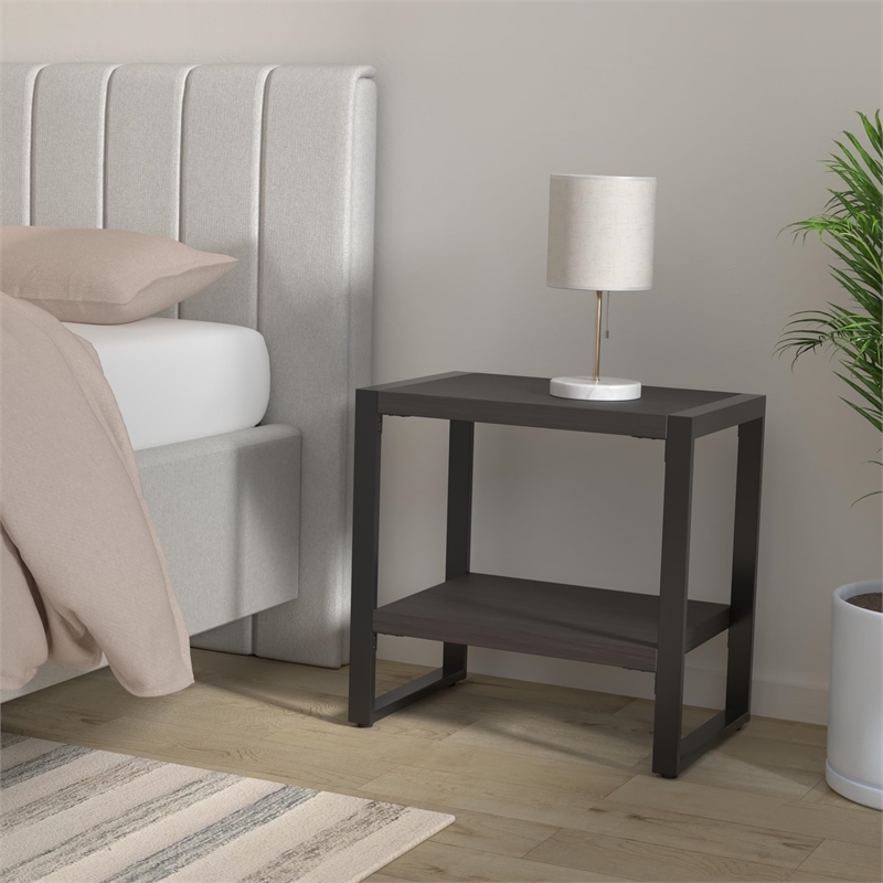 Flash Furniture Thompson End Table in Charcoal