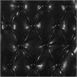 Flash Furniture Hercules Leather Upholstered Parson Dining Side Chair in Black