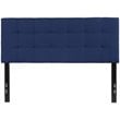 Flash Furniture Bedford Tufted Full Panel Headboard in Navy