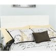 Flash Furniture Bedford Tufted Full Panel Headboard in White