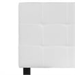 Flash Furniture Bedford Tufted Full Panel Headboard in White