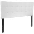 Flash Furniture Bedford Tufted Full Panel Headboard in White