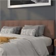 Flash Furniture Bedford King Fabric Panel Headboard in Camel Fabric