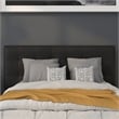 Flash Furniture Lennox Adjustable Height Tufted Full Headboard-Black