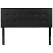 Flash Furniture Lennox Adjustable Height Tufted Full Headboard-Black