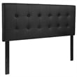 Flash Furniture Lennox Adjustable Height Tufted Full Headboard-Black