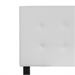 Flash Furniture Lennox Adjustable Height Tufted Full Headboard-White