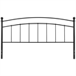 Flash Furniture Woodstock King Metal Spindle Headboard in Black