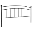 Flash Furniture Woodstock King Metal Spindle Headboard in Black
