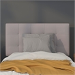 Flash Furniture Bedford Twin Fabric Panel Headboard in Light Gray