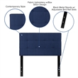 Flash Furniture Bedford Twin Fabric Panel Headboard in Navy