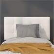 Flash Furniture Bedford Twin Fabric Panel Headboard in White