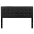 Flash Furniture Lennox Adjustable Height Tufted Queen Headboard-Black
