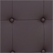 Flash Furniture Lennox Upholstered Queen Panel Headboard in Brown