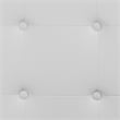 Flash Furniture Lennox Adjustable Height Tufted Queen Headboard-White