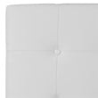 Flash Furniture Lennox Adjustable Height Tufted Twin Headboard-White