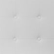 Flash Furniture Lennox Adjustable Height Tufted Twin Headboard-White