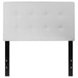 Flash Furniture Lennox Adjustable Height Tufted Twin Headboard-White