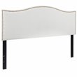 Flash Furniture Lexington Upholstered Queen Panel Headboard in White