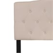 Flash Furniture Cambridge Tufted Full Panel Headboard in Beige