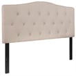 Flash Furniture Cambridge Tufted Full Panel Headboard in Beige