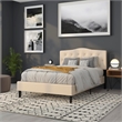 Flash Furniture Cambridge Tufted Full Panel Headboard in Beige