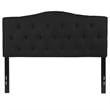 Flash Furniture Cambridge Tufted Full Panel Headboard in Black