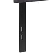 Flash Furniture Cambridge Tufted Full Panel Headboard in Dark Gray
