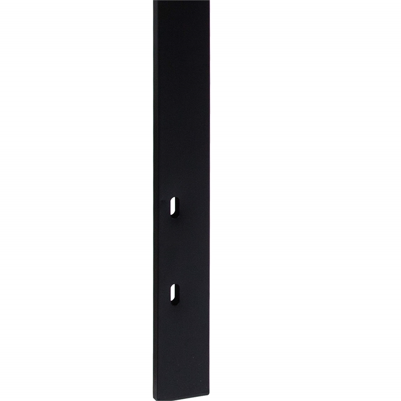 Flash Furniture Cambridge Tufted Queen Panel Headboard in Black