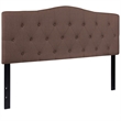 Flash Furniture Cambridge Tufted Queen Panel Headboard in Camel