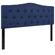 Flash Furniture Cambridge Tufted Queen Panel Headboard in Navy