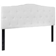 Flash Furniture Cambridge Tufted Queen Panel Headboard in White