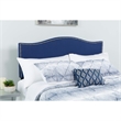 Flash Furniture Lexington Upholstered Full Panel Headboard in Navy