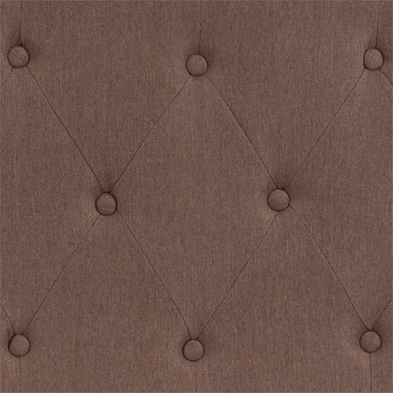 Flash Furniture Cambridge Tufted King Panel Headboard in Camel
