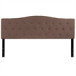 Flash Furniture Cambridge Tufted King Panel Headboard in Camel