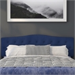 Flash Furniture Cambridge Tufted King Panel Headboard in Navy